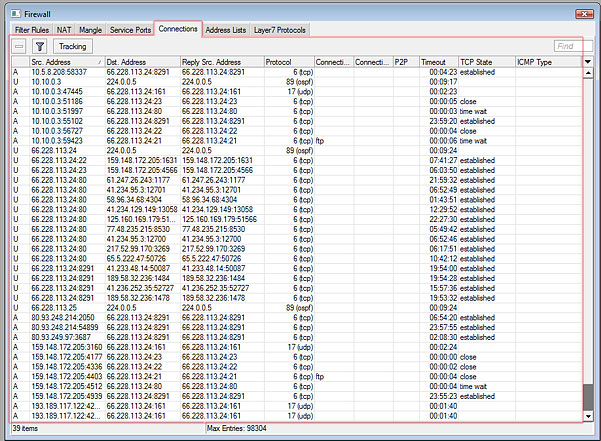 mikrotik-conntrack